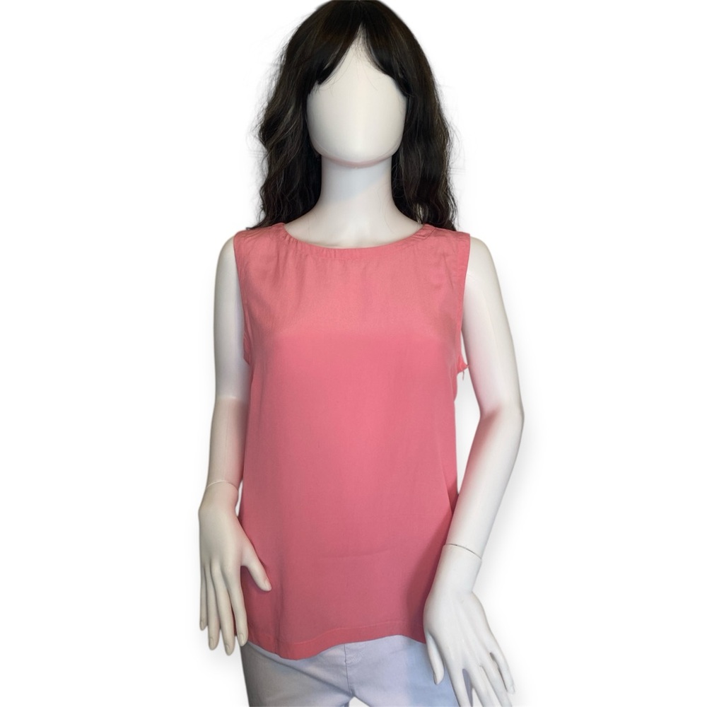 Silk Sleeveless Top